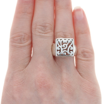 James avery fish on sale ring