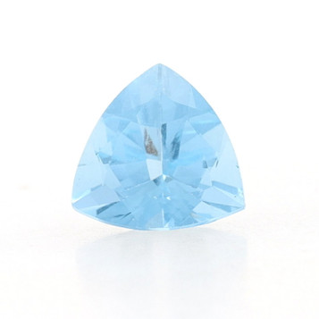 Loose Aquamarine - Trillion 2.77ct Blue Solitaire Loose Aquamarine - Trillion 2.77ct Blue Solitaire
