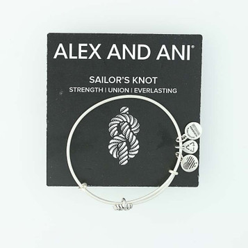 NEW ALEX AND ANI Sailor's Knot Wrap Bracelet Charm Bangle w/ Card NEW ALEX AND ANI Sailor's Knot Wrap Bracelet Charm Bangle w/ Card