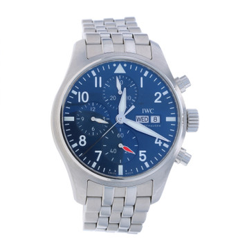 IWC Chronograph Pilot's Watch 41 Mens Wristwatch IW388102 Stainless Auto 1YrWnty IWC Chronograph Pilot's Watch 41 Mens Wristwatch IW388102 Stainless Auto 1YrWnty