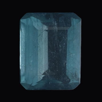 Loose Tourmaline - Emerald Cut 12.61ct GIA Green-Blue Solitaire Loose Tourmaline - Emerald Cut 12.61ct GIA Green-Blue Solitaire