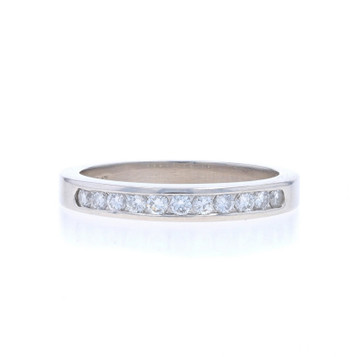 Platinum Diamond Wedding Band - Round Brilliant .30ctw Channel Set Ring Platinum Diamond Wedding Band - Round Brilliant .30ctw Channel Set Ring