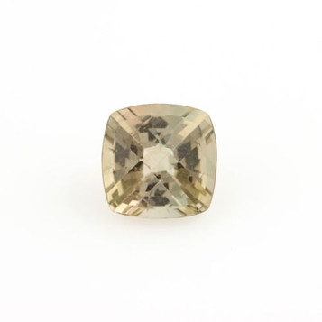 Loose Tourmaline - Cushion Cut 1.59ct Brownish Green Solitaire