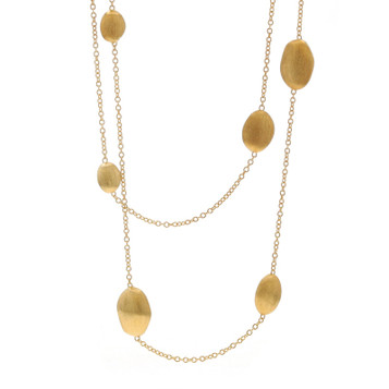 Marco Bicego Siviglia Station Necklace 47" - Yellow Gold 18k