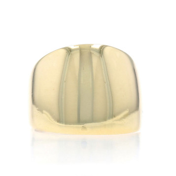 Yellow Gold Tapered Statement Band - 14k Ring Yellow Gold Tapered Statement Band - 14k Ring