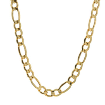 Yellow Gold Figaro Chain Necklace 20" - 10k Yellow Gold Figaro Chain Necklace 20" - 10k