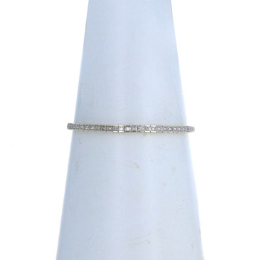 Yellow Gold Diamond Tennis Bracelet 7" - 14k Round Brilliant 2.00ctw