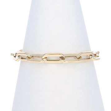Yellow Gold Paperclip Chain Bracelet 8" 14k Yellow Gold Paperclip Chain Bracelet 8" 14k