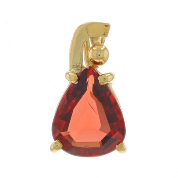 H Stern Spessartite Garnet Solitaire Earrings - Yellow Gold 14k Pear 2.10ct