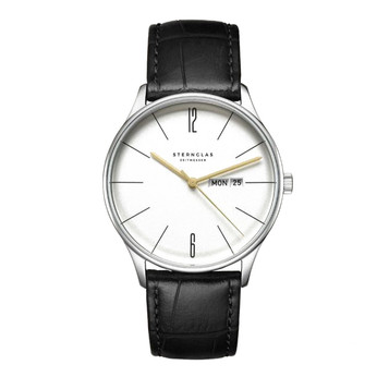 Sternglas Berlin Men's Wristwatch S01-BE10-HE04 Stainless Quartz