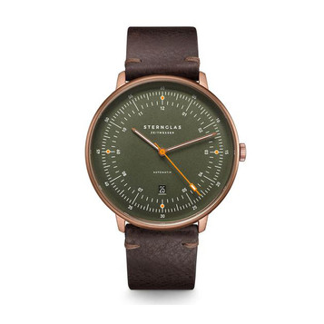 Sternglas Hamburg Edition Bronze Men's Watch - Bronze Automatic S02-HHR19-VI17