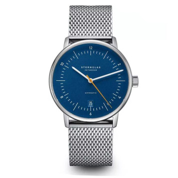 Sternglas NAOS Automatic Men's Watch - Stainless Steel S02-NA45-MI04