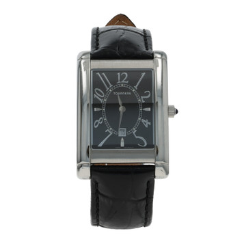Tourneau Men's Watch 8 1/2" 7 3/4" - Stainless Steel Quartz