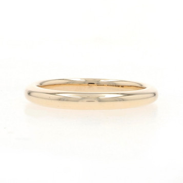 Yellow Gold Wedding Band - 9k Stackable Ring