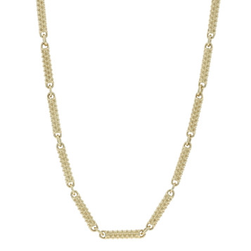 Lagos Superfine Caviar Link Necklace 22" - Yellow Gold 18k Toggle Clasp