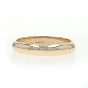 Yellow Gold Wedding Band - 14k Ring