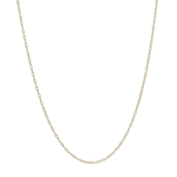 Yellow Gold Prince of Wales Chain Necklace 18" - 14k
