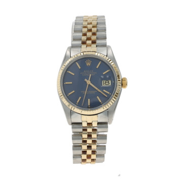 Rolex Datejust Men's Watch - Stainless Steel Yellow Gold 14k Automatic 1601