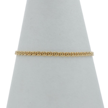 Yellow Gold Fancy Chain Bracelet 7 1/2" - 18k