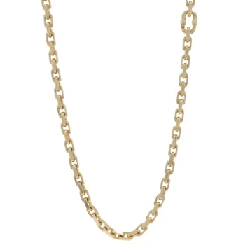 Tiffany & Co. Tiffany 1837 Makers Chain Mariner Necklace 24" - Yellow Gold 18k