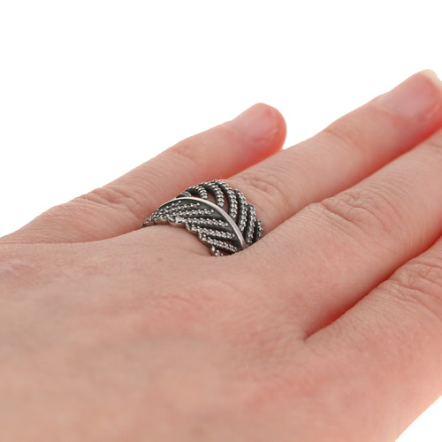 100% 925 Sterling Silver RING Women Grils Summer Jewelry For Pandora Light Feather  Ring With Original Retail Box From 13,42 € | DHgate