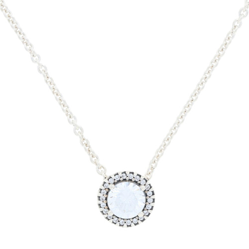 Amazon.com: Pandora Round Sparkle Halo Necklace