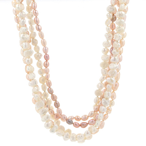 Freshwater Keshi Pearl Necklace 29