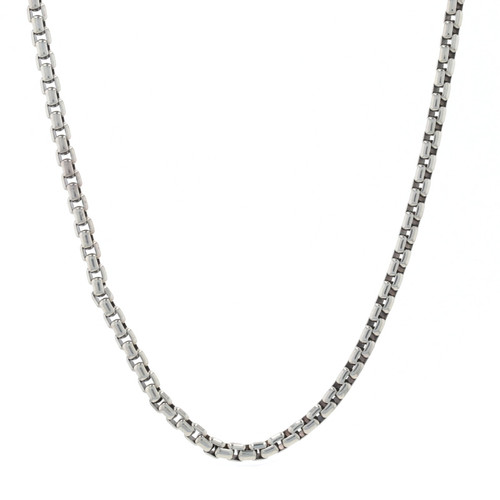 NEW Chamilia Sterling Silver Necklace 1210-0008 Box Chain Snap