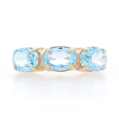 Share more than 193 3 stone blue topaz ring super hot