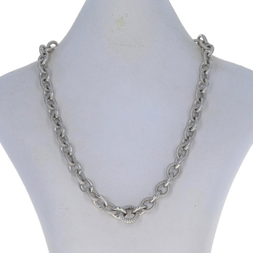 Estate Judith Ripka Interchangeable Pearl Necklace & Link Bracelet - Luxury  In Reach