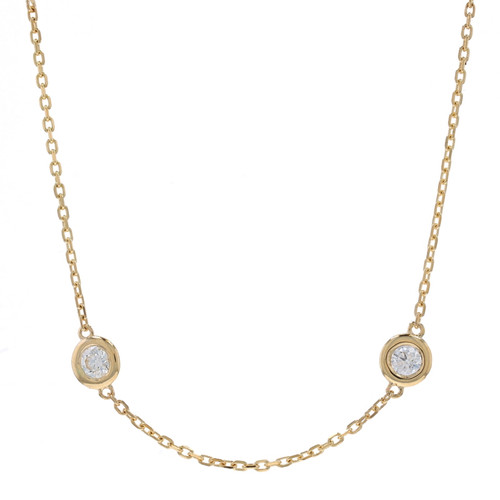 Shop the Heller Jewelers Necklace Diamond By The Yard | Heller Jewelers