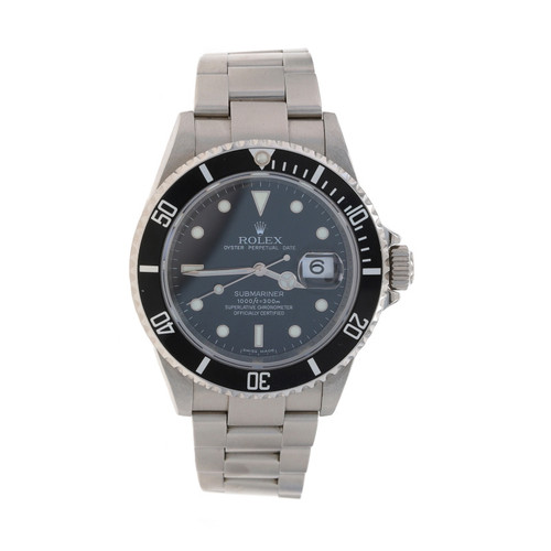 Rolex Oyster Perpetual Submariner Men's Watch 16610 Stainless