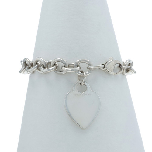 Tiffany シルバー925 バタフライ　チャーム Tiffany & Co. Heart Bracelet Charm Bracelet 7 3/4