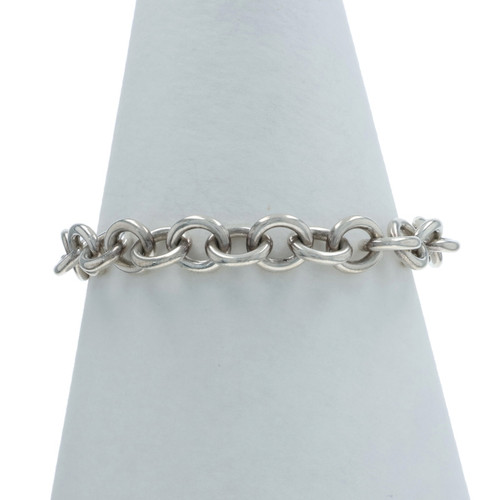 Tiffany & Co. Heart Bracelet Charm Bracelet 7 3/4