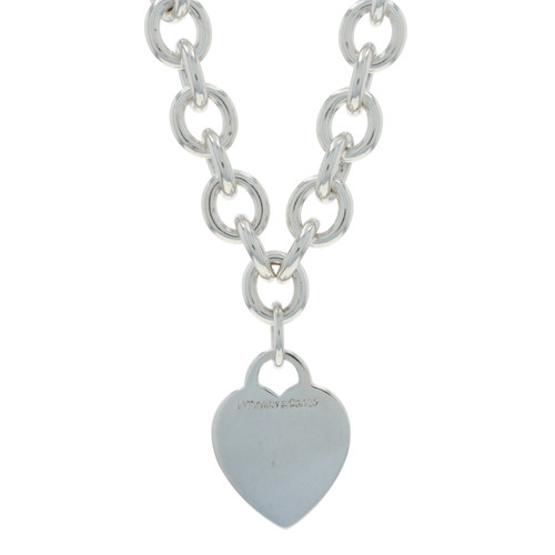 s*y様 Tiffany & Co. シルバーブローチ ハート　925 TIFFANY&Co.（ティファニー） ハート ブローチ シルバー レディース
