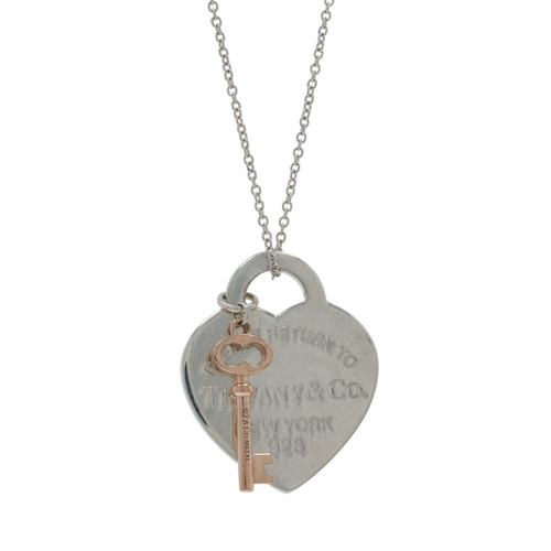 Tiffany & Co. Return to Tiffany Heart Pendant Necklace 16