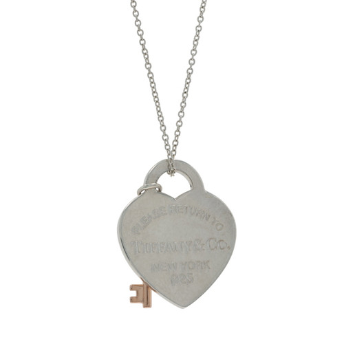 Tiffany & Co. Return to Tiffany Heart Pendant Necklace 16