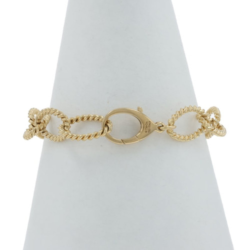 Tiffany & Co. Oval Link Twist Bracelet 8