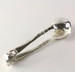 Frigast Serving Tongs - Sterling Silver Denmark Utensil Rounded Polished 131.7g