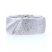 New Bastian Inverun Folded Band Ring - Sterling Silver Diamonds New Bastian Inverun Folded Band Ring - Sterling Silver Diamonds