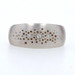 New Bastian Inverun Diamond Dust Ring - Satin Brushed Sterling Silver 7.75 Band New Bastian Inverun Diamond Dust Ring - Satin Brushed Sterling Silver 7.75 Band