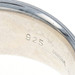 New Bastian Inverun Diamond Dust Ring - Satin Brushed Sterling Silver 7.75 Band New Bastian Inverun Diamond Dust Ring - Satin Brushed Sterling Silver 7.75 Band