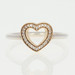 NEW Authentic Pandora Symbol of Love Ring Ster & 14k Gold 52 (6) Heart 190925CZ NEW Authentic Pandora Symbol of Love Ring Ster & 14k Gold 52 (6) Heart 190925CZ