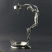 Figural Floral Bottle Holder Nude Sculpture 95% Silverplated Decorative Barware Figural Floral Bottle Holder Nude Sculpture 95% Silverplated Decorative Barware