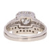 1.14ctw European Cut Diamond Art Deco Engagement Ring & Wedding Band Platinum 1.14ctw European Cut Diamond Art Deco Engagement Ring & Wedding Band Platinum