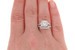 1.14ctw European Cut Diamond Art Deco Engagement Ring & Wedding Band Platinum 1.14ctw European Cut Diamond Art Deco Engagement Ring & Wedding Band Platinum