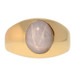 H. Stern 12.40ct Oval Cabochon Cut Star Sapphire Ring - 18k Yellow Gold Signet H. Stern 12.40ct Oval Cabochon Cut Star Sapphire Ring - 18k Yellow Gold Signet