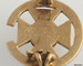 ALPHA TAU OMEGA - 14k GOLD fraternity Colorado Greek Vintage PIN BADGE