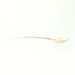 George Smith William Fern Baby Demitasse Spoon Sterling Silver Gold Wash 4.25" George Smith William Fern Baby Demitasse Spoon Sterling Silver Gold Wash 4.25"