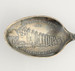 San Gabriel Mission Los Angeles California - Souvenir Spoon Sterling Silver
